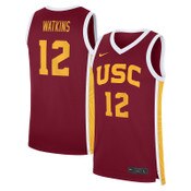 USC Trojans Unisex Nike Cardinal #12 Juju Watkins Road Basketball Jersey